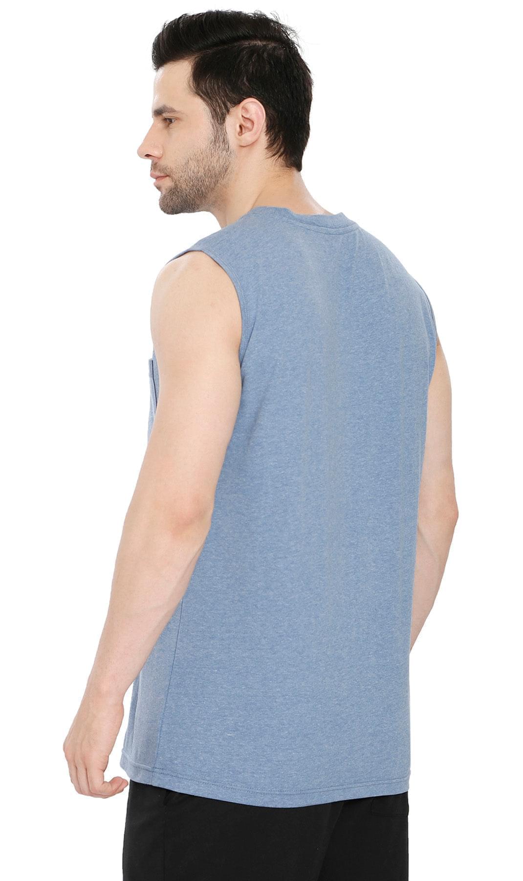 Men's Sleeveless Crew Neck T-Shirt